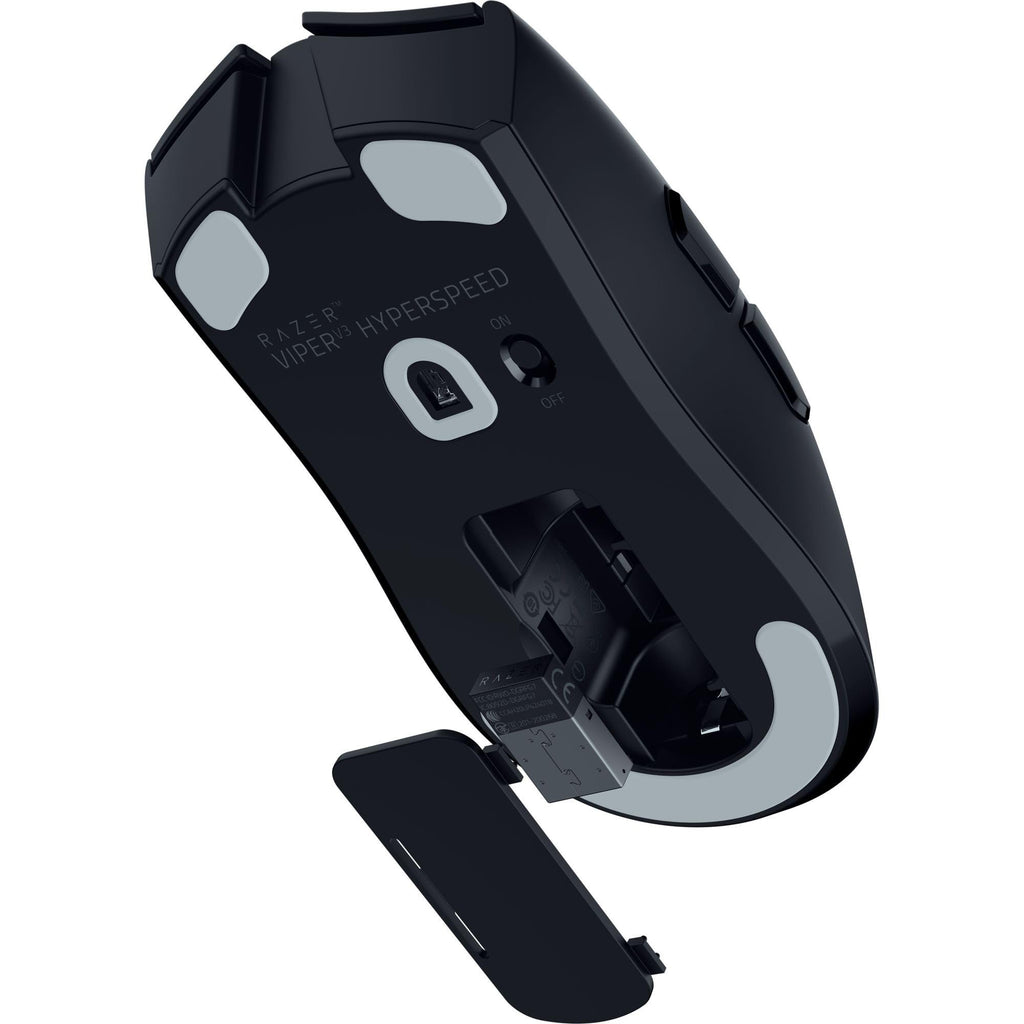 Razer Viper V3 HyperSpeed - Kabellose Esports Gaming-Maus - Focus Pro 30K DPI Sensor - bis zu 280 Std. Akku, Mechanische Maus-Switches 2th Generation - kabellose Abtastrate 4000Hz- PC/Mac | Schwarz