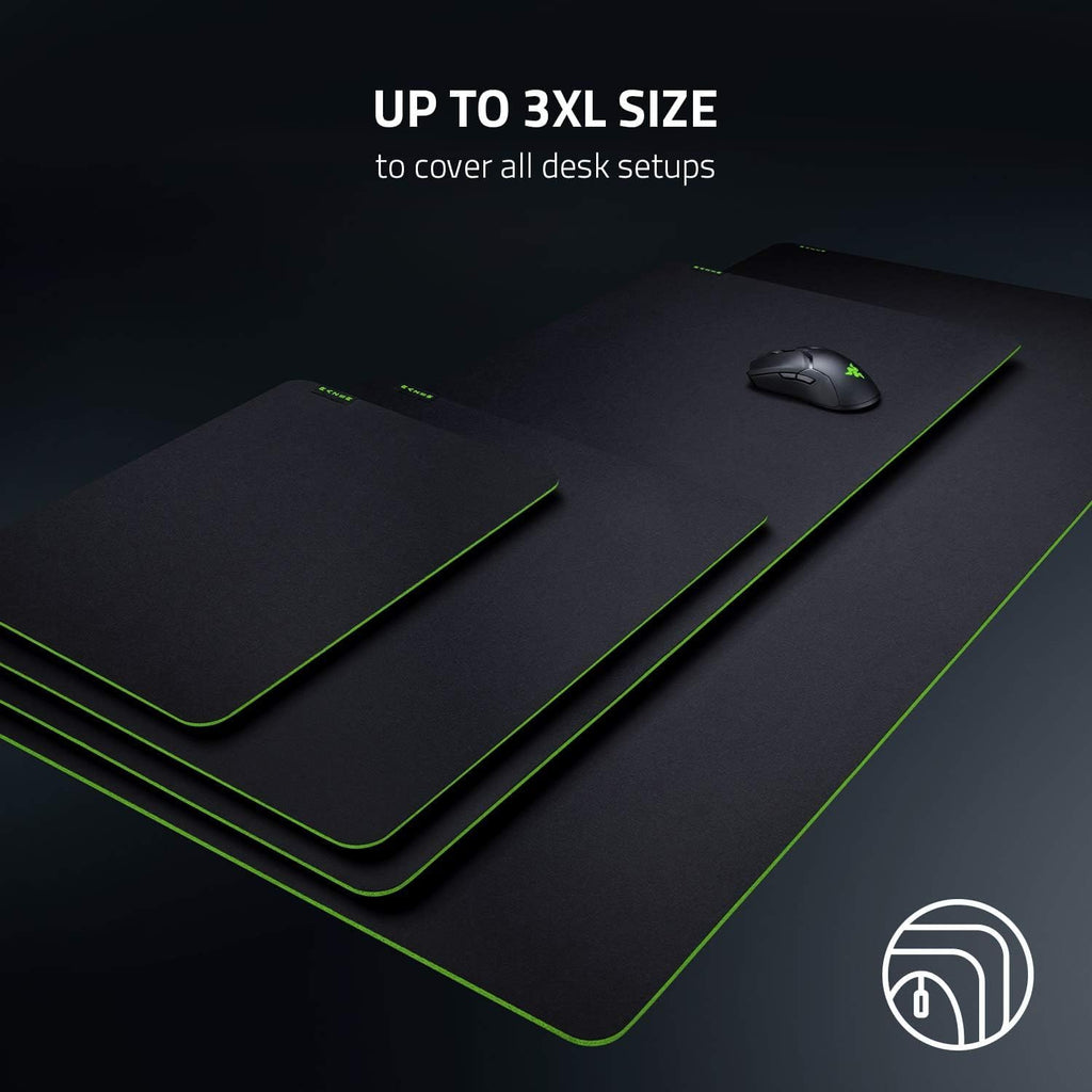 Razer Gigantus V2 Large - Weiches Gaming-Mauspad für schnelle Spielstile und optimale Kontrolle (450 x 400 x 3mm, Texturierter Stoff aus Mikrogewebe, Rutschfestes Gummi) Schwarz