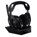 Logitech G Astro A50 LIGHTSPEED, Kabelloses Gaming-Headset + Basisstation (5. Generation), PRO-G GRAPHENE, 3-System-Umschaltung, USB-C, Xbox, PS5, PC/Mac, Nintendo Switch/Switch 2, Bluetooth - Schwarz