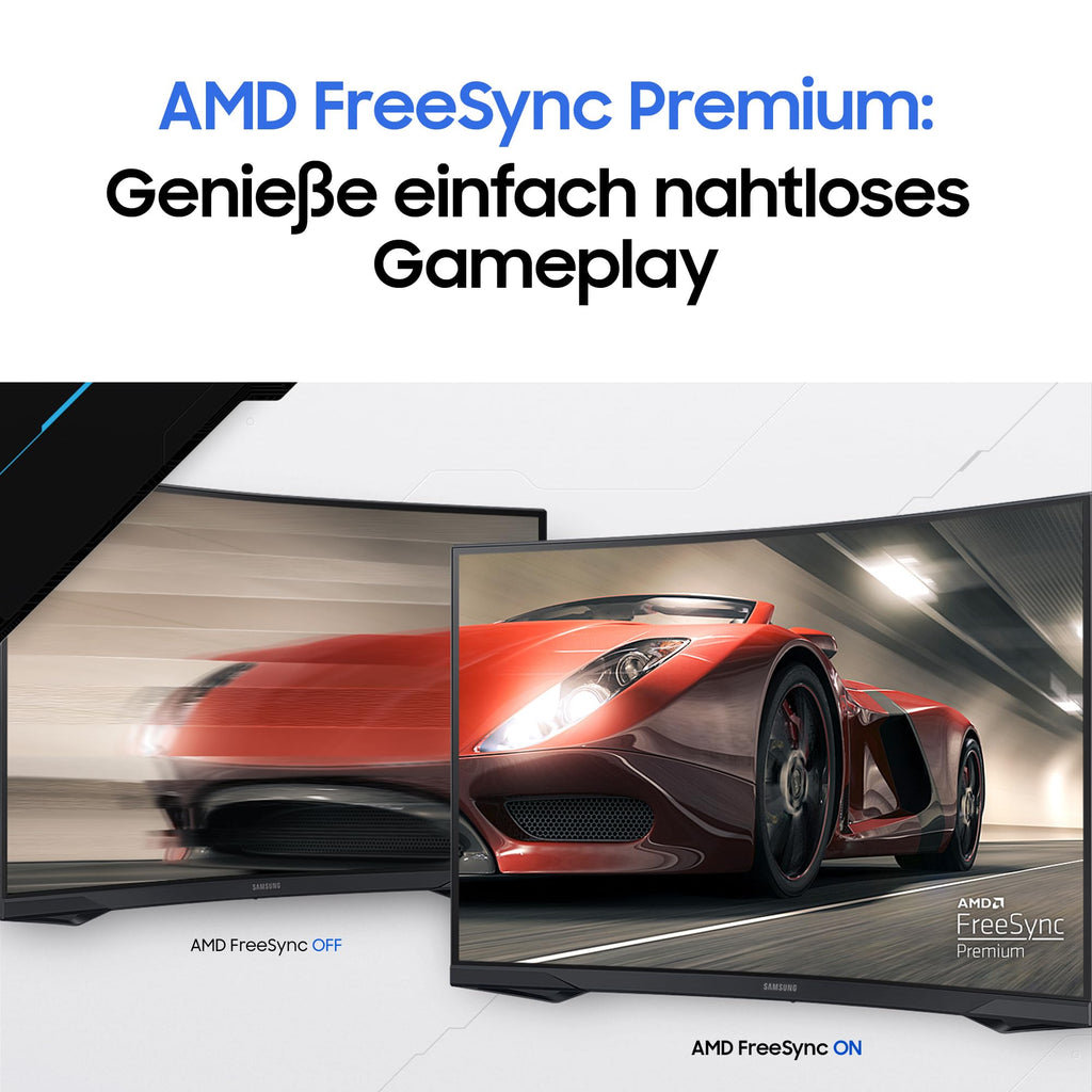 Samsung Gaming Monitor G5 C34G55TWWP, 34 Zoll, VA-Panel, UWQHD-Auflösung, AMD FreeSync Premium, Krümmung 1000R, Bildwiederholrate 165 Hz, Reaktionszeit 1 ms (MPRT), schwarz