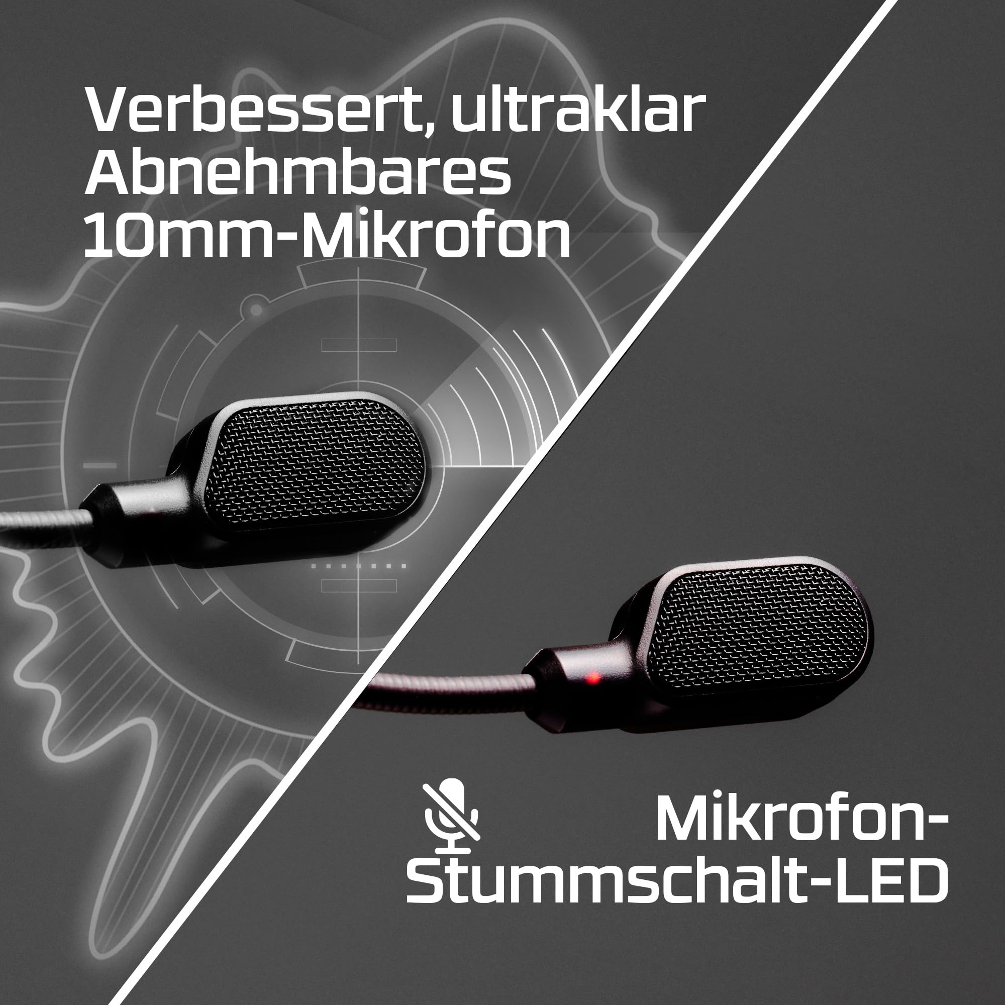 HyperX Cloud III Gaming-Headset Kabelgebunden – 53-mm-Treiber, Memory Foam, DTS, Noise-Cancelling Mikrofon, USB-C/USB-A/3,5mm, für PC, PS5, PS4, Xbox, Switch, Mac – Schwarz/Rot