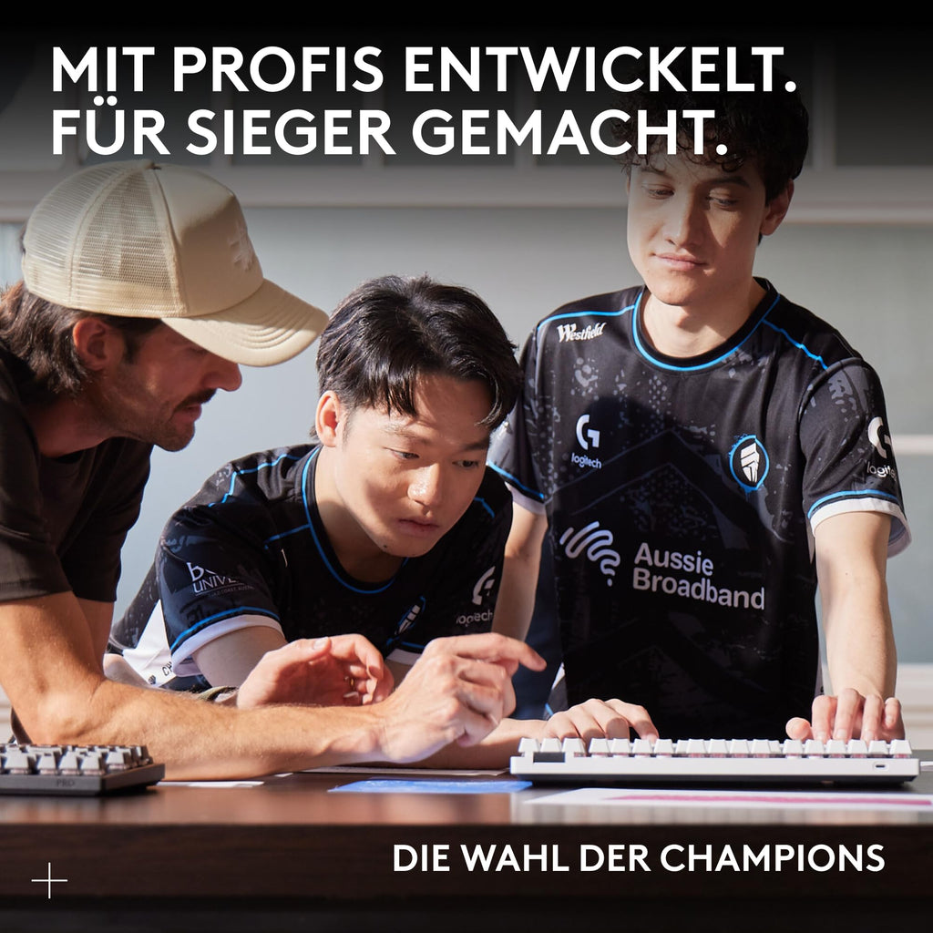 Logitech G PRO X SUPERLIGHT 2 kabellose Gaming-Maus, West Europa Verpackung, 60 g Pro-Grade-Maus 5 programmierbaren Tasten, 44K-DPI-Sensor, 8.000 Hz Signalrate, USB-C-Ladefunktion für PC/Mac - Schwarz