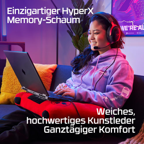 HyperX Cloud III Gaming-Headset Kabelgebunden – 53-mm-Treiber, Memory Foam, DTS, Noise-Cancelling Mikrofon, USB-C/USB-A/3,5mm, für PC, PS5, PS4, Xbox, Switch, Mac – Schwarz/Rot