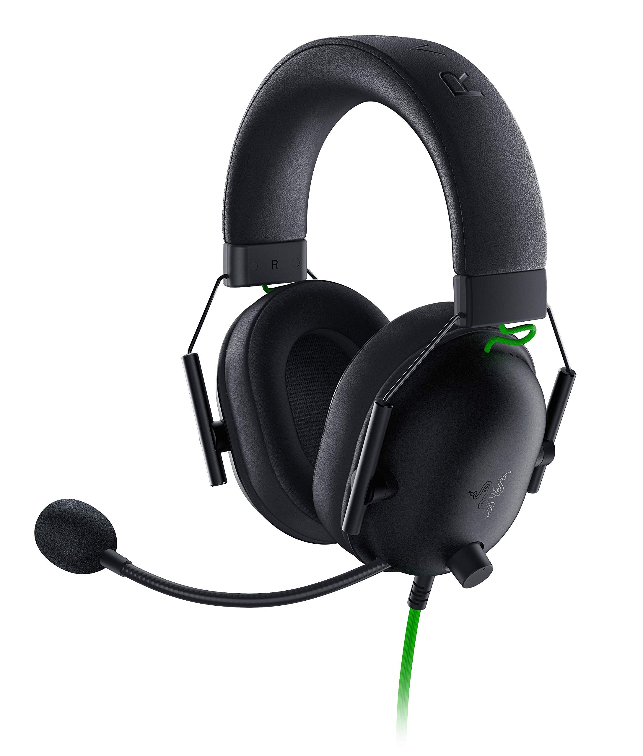 Razer BlackShark V2 X - Premium Esports Gaming Headset (Kabelgebundene Kopfhörer mit 50mm-Treiber, Rauschunterdrückung für PC, Mac, PS4, Xbox One & Switch) Schwarz